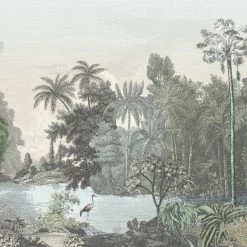 Dunelm Vintage Tropical Multi Mural -Hot Sale rugs Shop 30770349 alt05