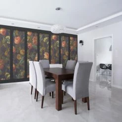 Dunelm Vintage Floral Black Mural -Hot Sale rugs Shop 30770412 alt02