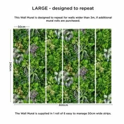 Dunelm Living Wall Multi Mural -Hot Sale rugs Shop 30770422 alt04