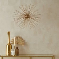 Dunelm Textured Vinyl Square Natural Wallpaper