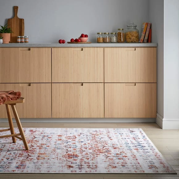 Flair Fold Camille Traditional Washable Rug 3 Flair Fold Camille Traditional Washable Rug