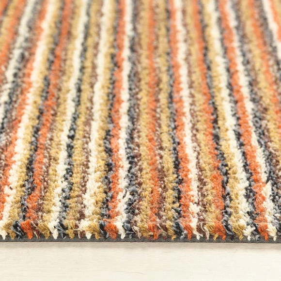 Marvel Mat Marvel Cotton Stripe Washable Doormat 4 Marvel Mat Marvel Cotton Stripe Washable Doormat - Image 2