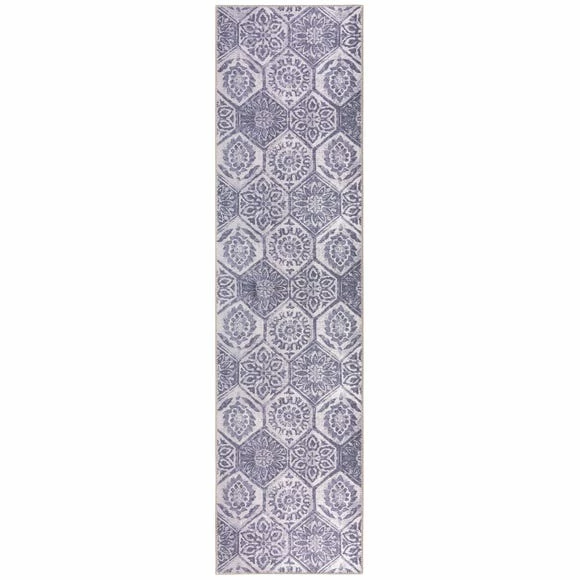 PractiRug Celeste Tile Washable Runner 4 PractiRug Celeste Tile Washable Runner - Image 2