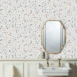 Brewster Terrazzo Multi Self Adhesive Wallpaper