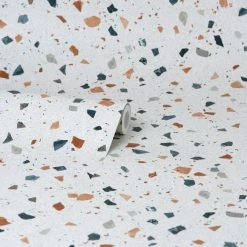 Brewster Terrazzo Multi Self Adhesive Wallpaper -Hot Sale rugs Shop 30780886 alt02