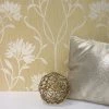 Fine Décor Wallpaper Florence Mustard Floral Wallpaper -Hot Sale rugs Shop 30782437