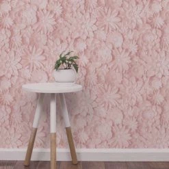 Fine Décor Wallpaper Dimensions Pink Floral 3D Wallpaper