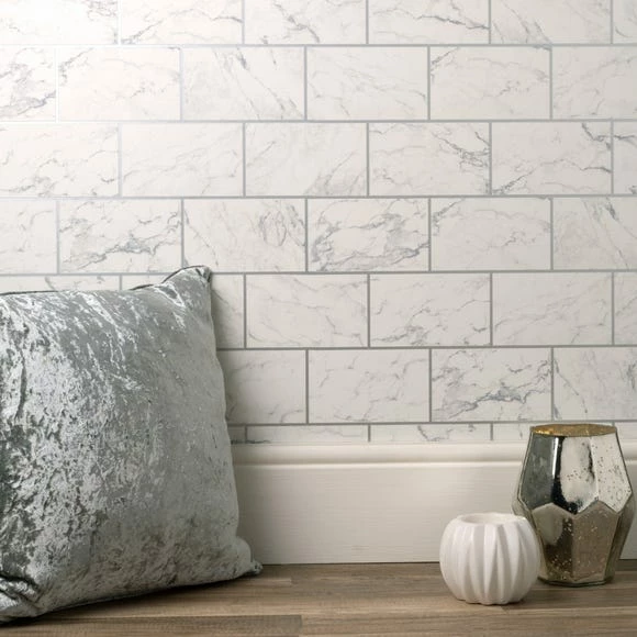 Crown Wallpaper Brick Marble Silver Wallpaper 3 Crown Wallpaper Brick Marble Silver Wallpaper