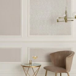 Dunelm Glitter Natural Textured Wallpaper