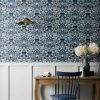 Dunelm Hardwick Blue Wallpaper -Hot Sale rugs Shop 30782927