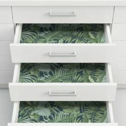 NuWallpaper Nu Wall Self Adhesive Maui Navy Wallpaper -Hot Sale rugs Shop 30782983 alt03