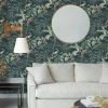 NuWallpaper Nu Wall Self Adhesive Jungle Luxe Navy Wallpaper 1 NuWallpaper Nu Wall Self Adhesive Jungle Luxe Navy Wallpaper -Hot Sale rugs Shop 30782986