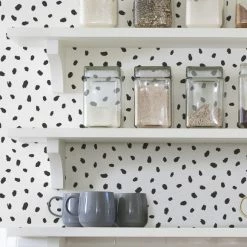 NuWallpaper Nu Wall Self Adhesive Spot Mono Wallpaper 10 NuWallpaper Nu Wall Self Adhesive Spot Mono Wallpaper -Hot Sale rugs Shop 30782990 alt02