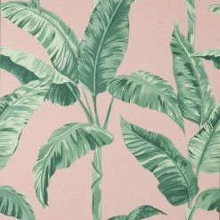 Dunelm Banana Leaf Pink Wallpaper -Hot Sale rugs Shop 30783000 alt01
