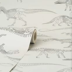 Natural History Museum Fossil Forager White Wallpaper 8 Natural History Museum Fossil Forager White Wallpaper -Hot Sale rugs Shop 30783029 alt02