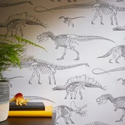 Natural History Museum Fossil Forager White Wallpaper 9 Natural History Museum Fossil Forager White Wallpaper -Hot Sale rugs Shop 30783029 alt04