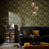 Natural History Museum Meadow Black Wallpaper