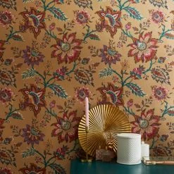 Dunelm Jacobean Gold Wallpaper -Hot Sale rugs Shop 30783069 alt04