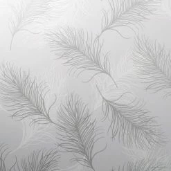 Dunelm Feather Silver Wallpaper 6 Dunelm Feather Silver Wallpaper -Hot Sale rugs Shop 30783104 alt01