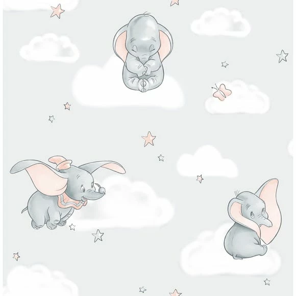 Disney Dumbo Grey Wallpaper 4 Disney Dumbo Grey Wallpaper - Image 2