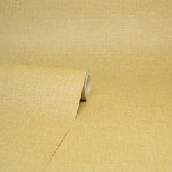 Dunelm Luna Soft Ochre Wallpaper -Hot Sale rugs Shop 30783145 alt01
