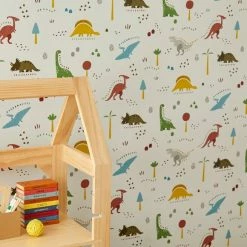 Dunelm Dinosaur Multi Wallpaper 10 Dunelm Dinosaur Multi Wallpaper -Hot Sale rugs Shop 30783152 alt03