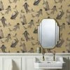 Dunelm Decorative Fish Gold Wallpaper 2 Dunelm Decorative Fish Gold Wallpaper -Hot Sale rugs Shop 30783159