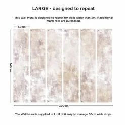 Dunelm Plaster Texture Blush Mural -Hot Sale rugs Shop 30783514 alt03