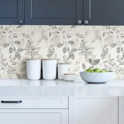 NuWallpaper NU Wall Breezy Grey Self Adhesive Wallpaper 13 NuWallpaper NU Wall Breezy Grey Self Adhesive Wallpaper -Hot Sale rugs Shop 30789504 alt05