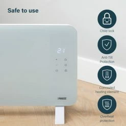 Princess 2000W Smart Glass Panel Heater -Hot Sale rugs Shop 30789712 alt02