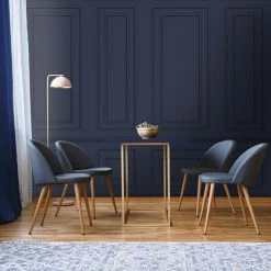 Dunelm Wood Panel Navy Mural