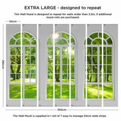 Dunelm Arch Windows White Mural 7 Dunelm Arch Windows White Mural -Hot Sale rugs Shop 30790684 alt04