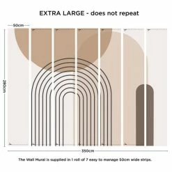 Dunelm Boho Geo Natural Mural -Hot Sale rugs Shop 30790690 alt04