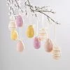 Dunelm Pack Of 9 Hanging Egg Decorations -Hot Sale rugs Shop 30790999