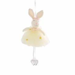 Dunelm Easter Bunny Yellow Hanging Decoration -Hot Sale rugs Shop 30791001 alt02