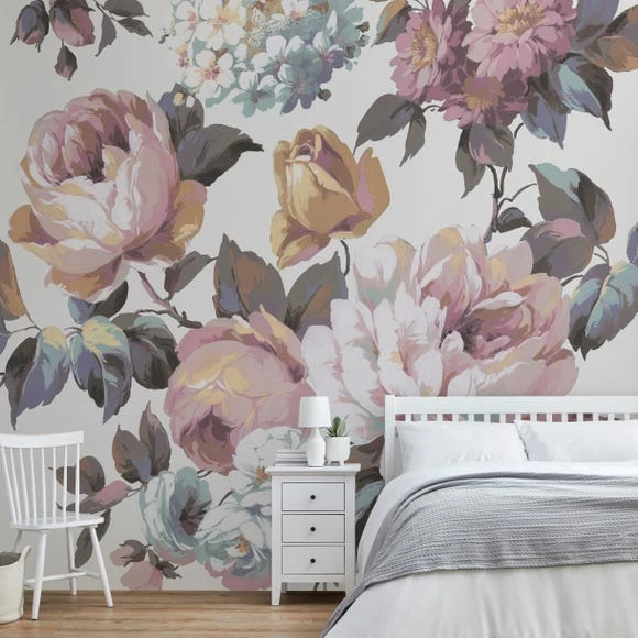 Dunelm Floral Wall Mural 4 Dunelm Floral Wall Mural - Image 2