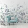 Dunelm Watercolour Leaves Mural 1 Dunelm Watercolour Leaves Mural -Hot Sale rugs Shop 30792496