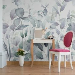 Dunelm Watercolour Leaves Mural 9 Dunelm Watercolour Leaves Mural -Hot Sale rugs Shop 30792496 alt02