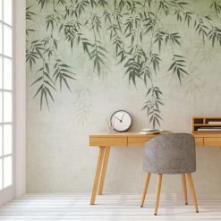 Dunelm Ombre Leaf Mural -Hot Sale rugs Shop 30792513 alt02