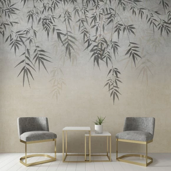 Dunelm Ombre Leaf Mural 3 Dunelm Ombre Leaf Mural