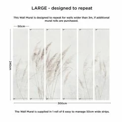 Dunelm Pampas Grass Mural 10 Dunelm Pampas Grass Mural -Hot Sale rugs Shop 30792516 alt03