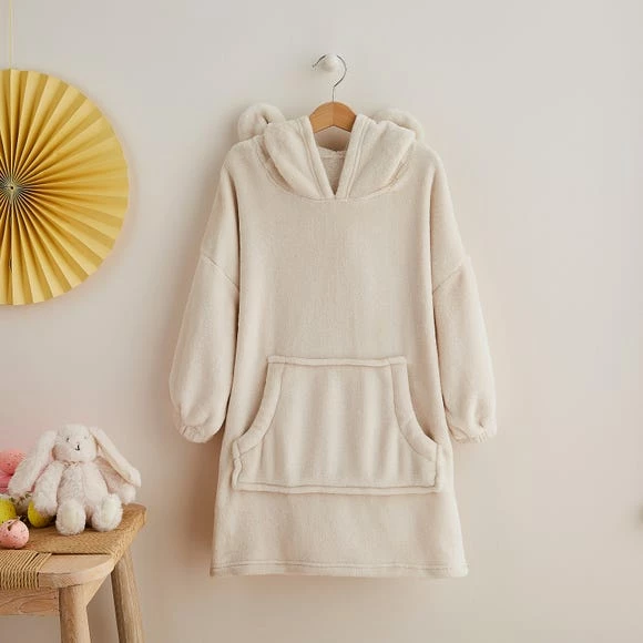 Dunelm Oversized Kids Bunny Hoodie 3 Dunelm Oversized Kids Bunny Hoodie - Image 2