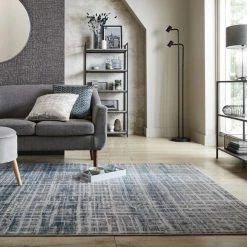Dunelm Rae Abstract Rug