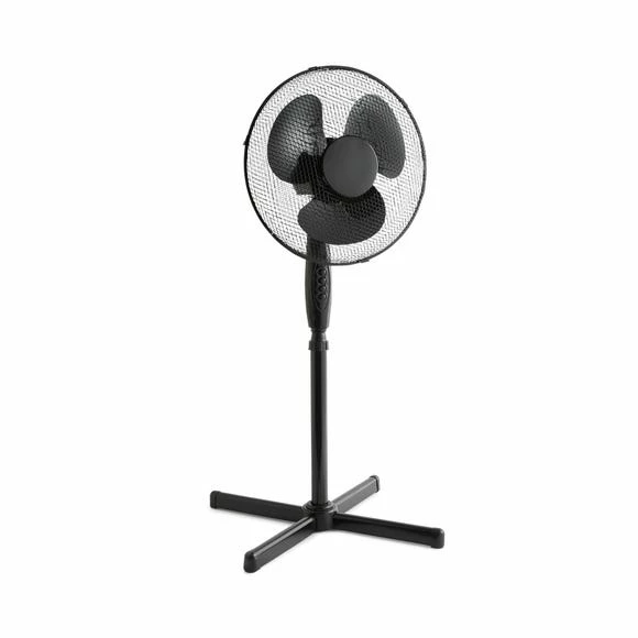 Dunelm 16inch Black Pedestal Fan 6 Dunelm 16inch Black Pedestal Fan - Image 4