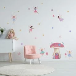 Dunelm Fairy Garden Large Wall Sticker -Hot Sale rugs Shop 30796968 alt02