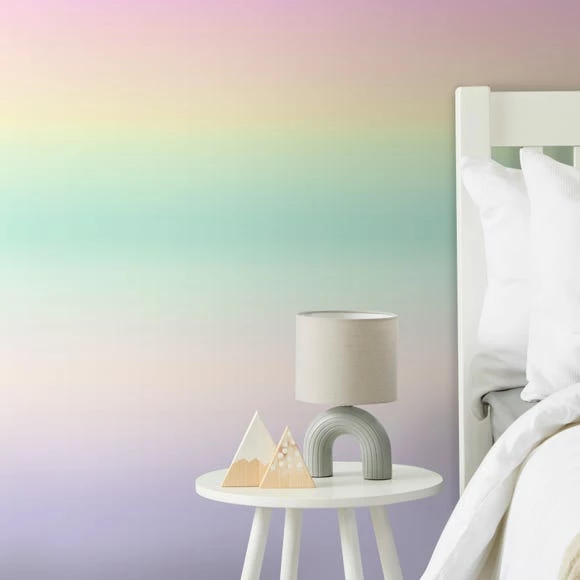 Dunelm Ombre Rainbow Large Mural 6 Dunelm Ombre Rainbow Large Mural - Image 4