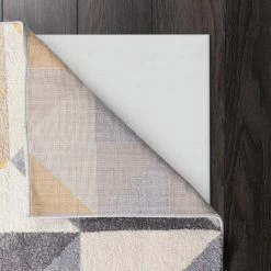 Dunelm Geo Squares Stair Runner -Hot Sale rugs Shop 30800318 alt04