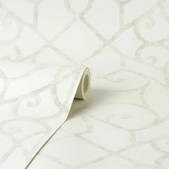 Dunelm Delicate Trellis Wallpaper -Hot Sale rugs Shop 30800677 alt02