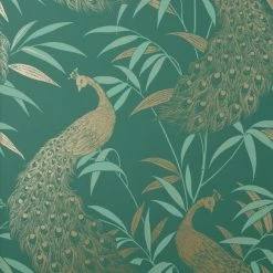 Dunelm Luxe Peacock Wallpaper 6 Dunelm Luxe Peacock Wallpaper -Hot Sale rugs Shop 30800679 alt01