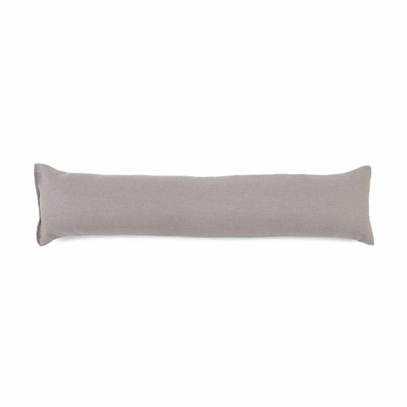 Dunelm Barkweave Draught Grey Excluder 4 Dunelm Barkweave Draught Grey Excluder - Image 2